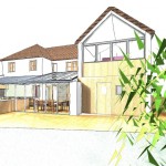 two storey extension