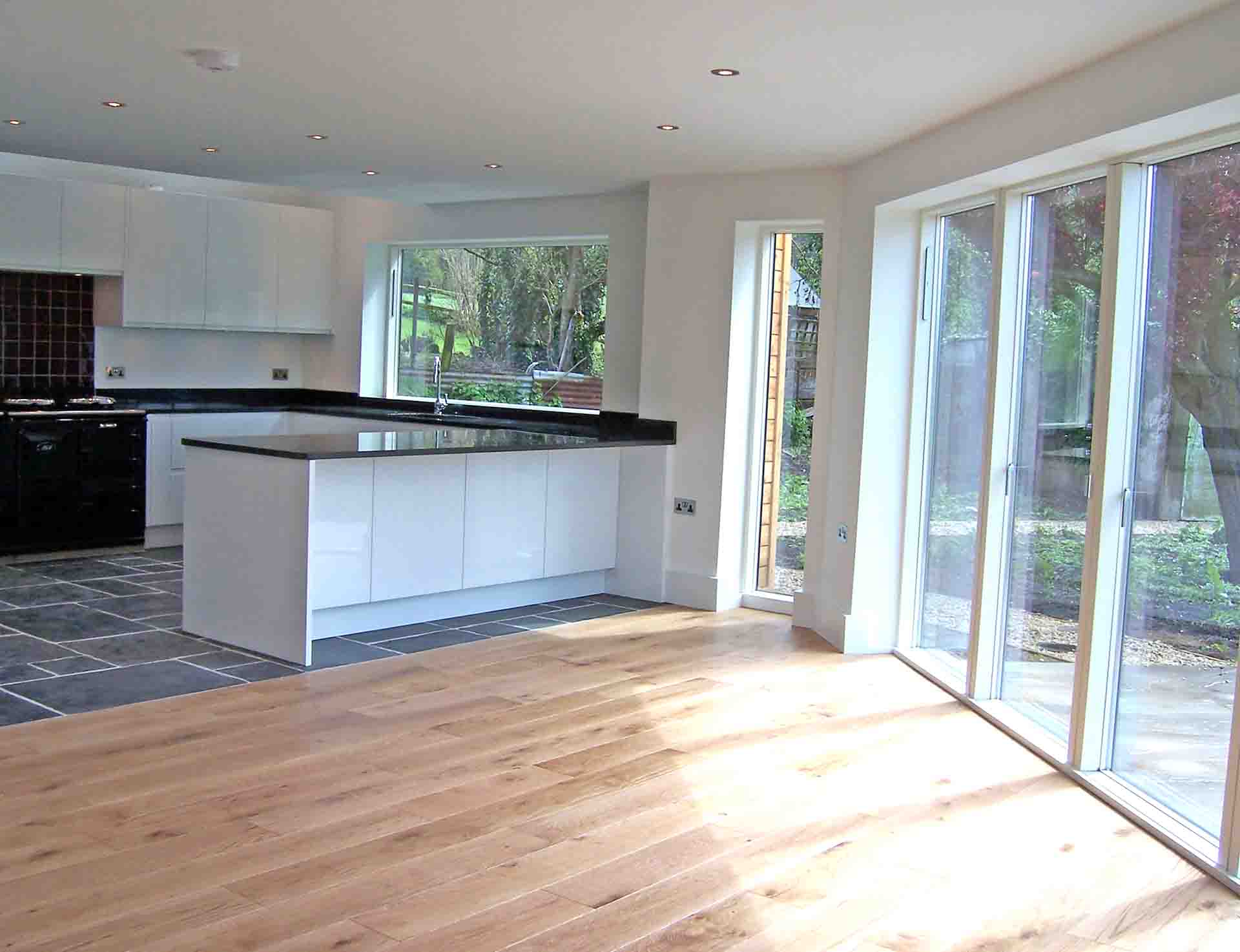 Kitchen Area In A Sustainable House